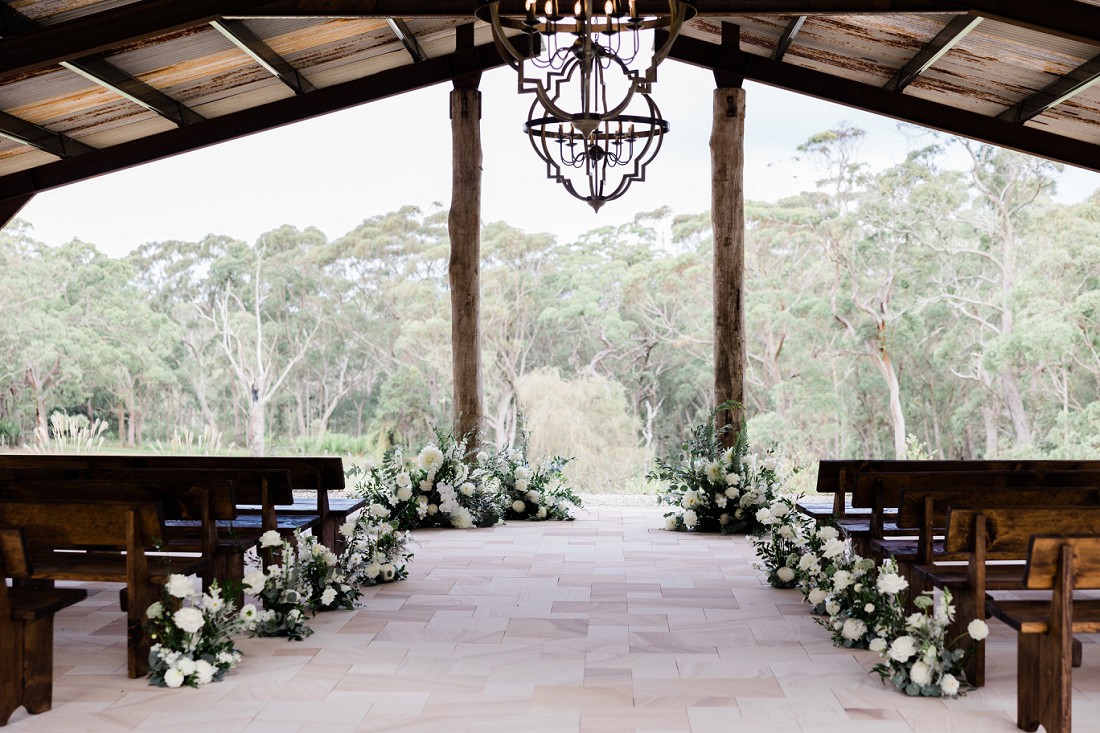 bells at killcare wedding