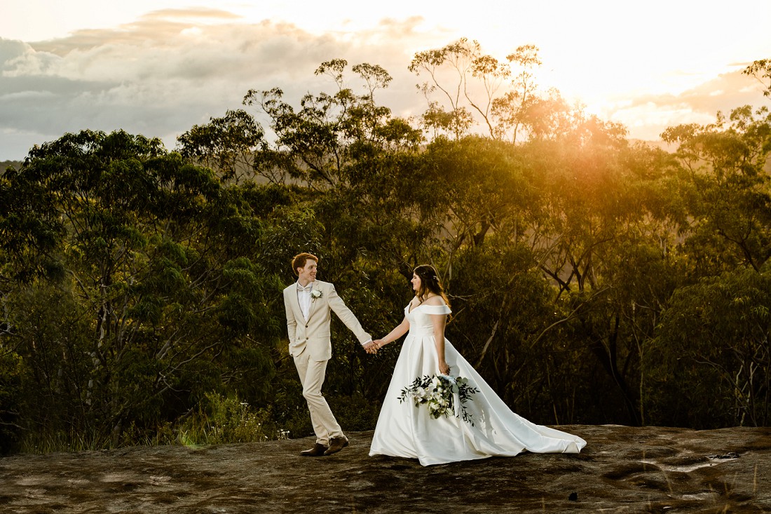 bells at killcare wedding
