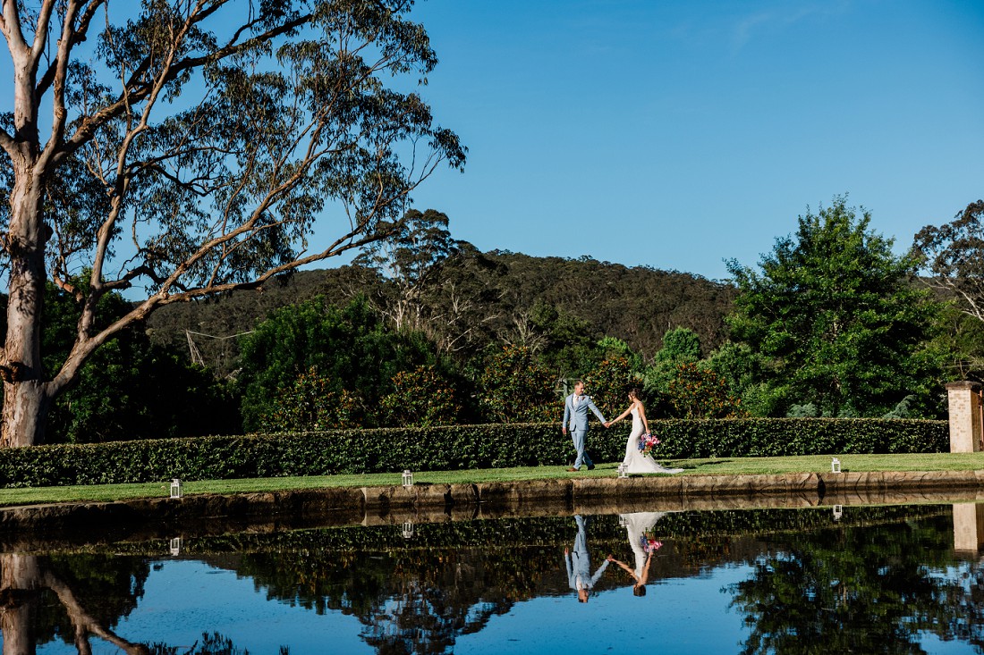 bells at killcare wedding