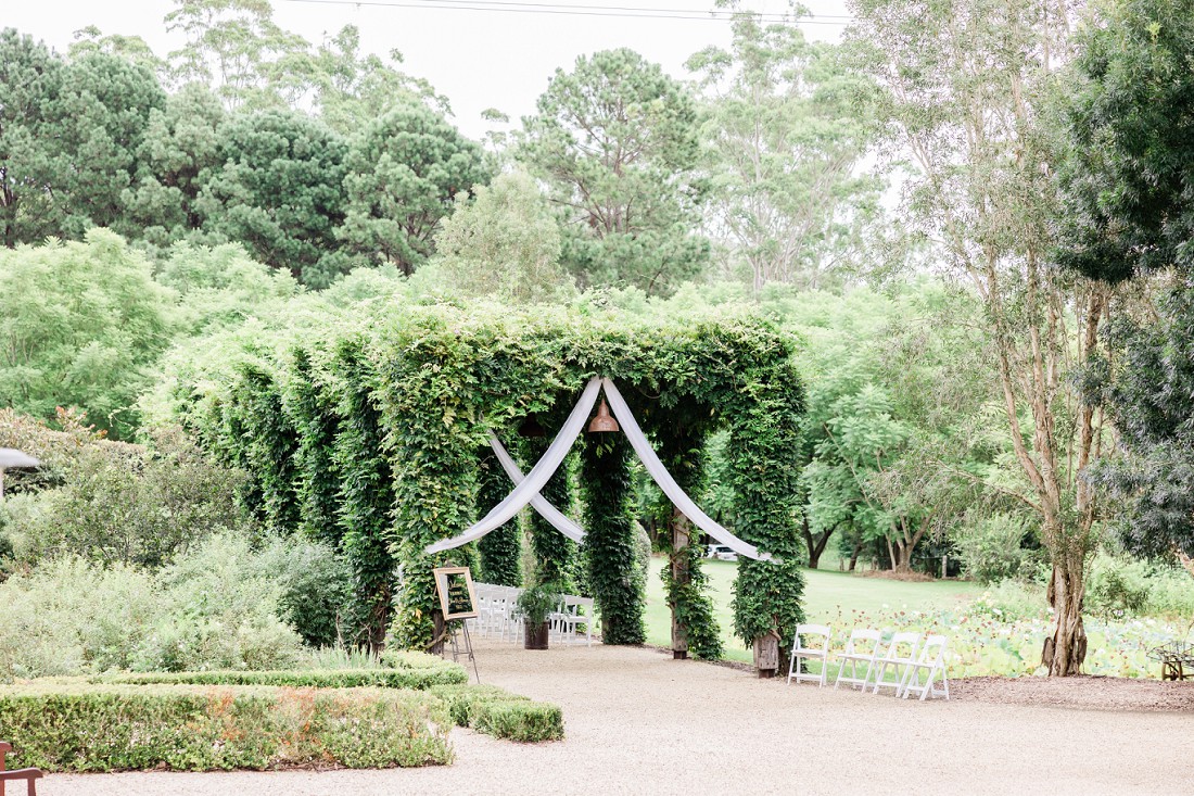 bells at killcare wedding