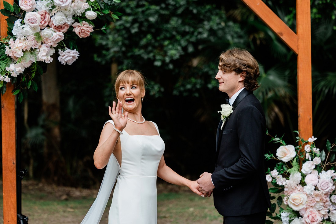 bells at killcare wedding